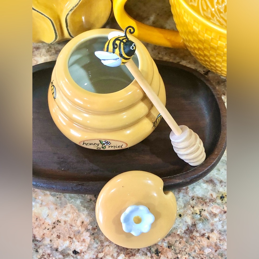 Joie Mini Honey Pot & Dipper Bee - Picture 4 of 7
